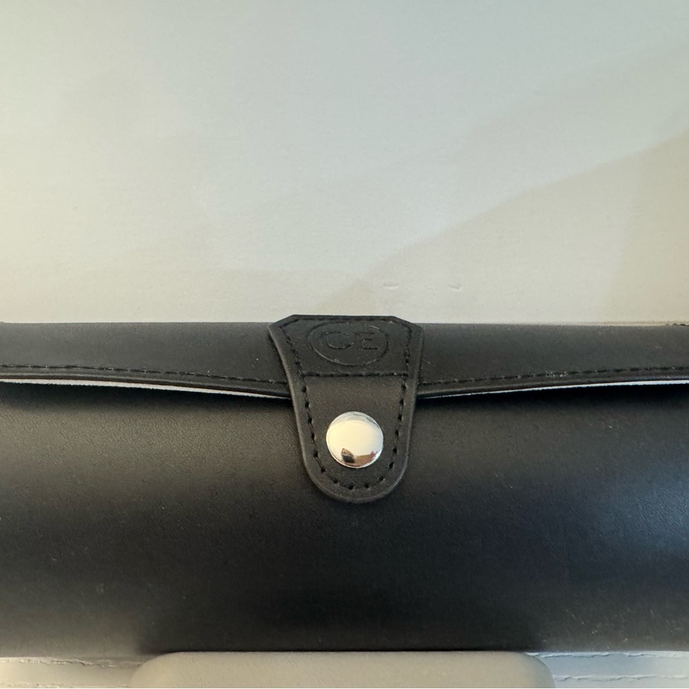 Luxury Automatic Watch Winder Black Leather Display Case Glass Top - Picture 7 of 10